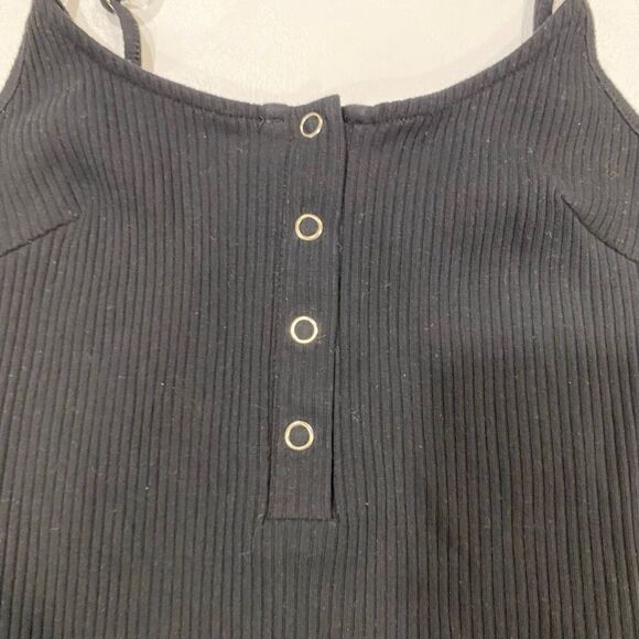 Beginning Boutique Black Ribbed Bodycon Mini Dress Women’s Size 8 Small - Picture 5 of 5